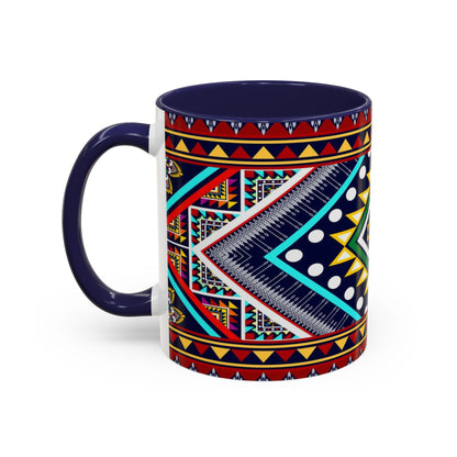 Messa Afro Art - Accent Coffee Mug