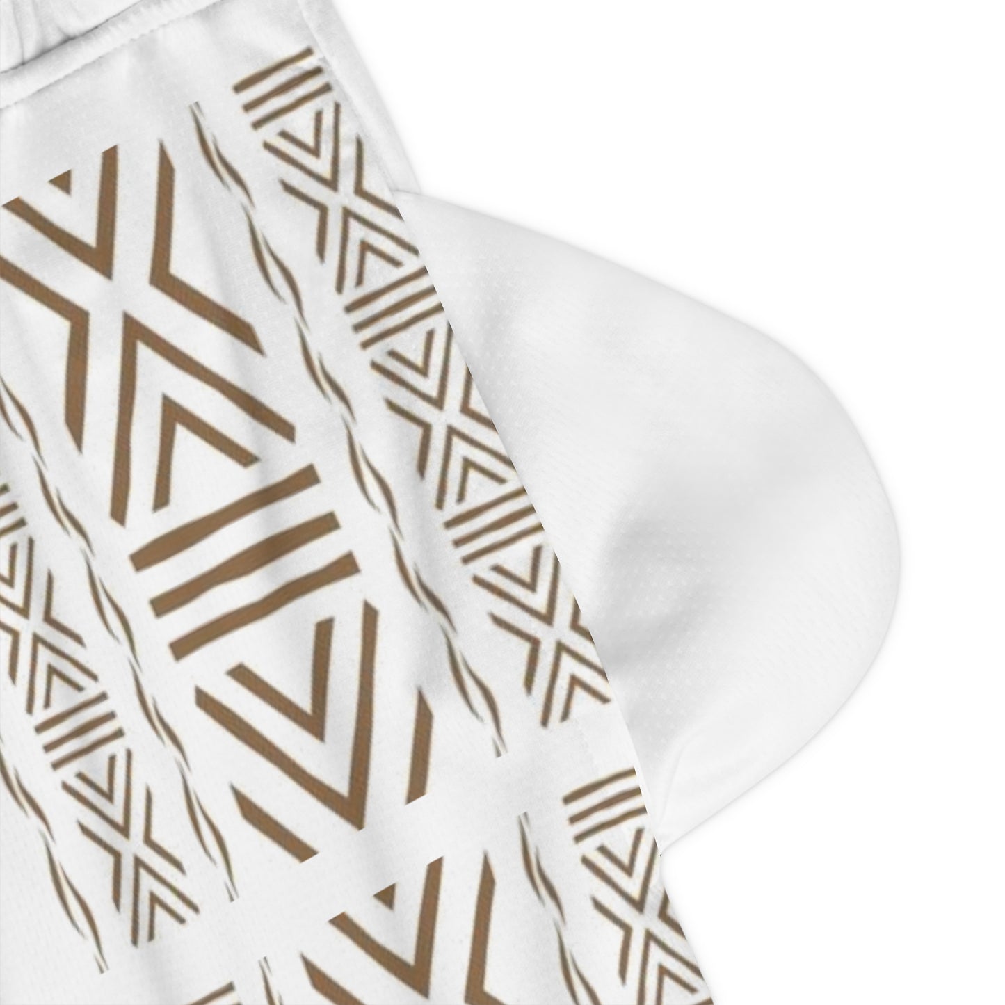 Kante Afro Art Basketball Rib Shorts | Stylish Activewear for Athletes