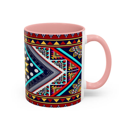 Messa Afro Art - Accent Coffee Mug