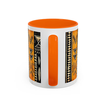 Savana Afro Art - Accent Coffee Mug