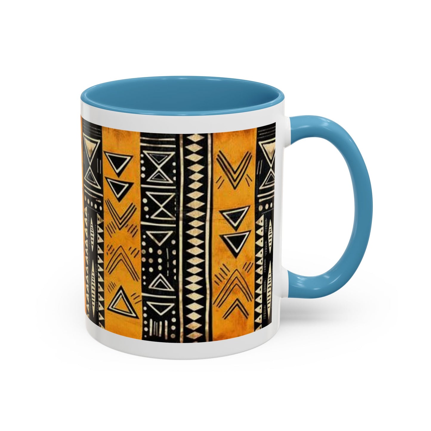 Savana Afro Art - Accent Coffee Mug