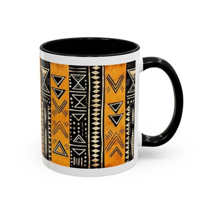 Savana Afro Art - Accent Coffee Mug