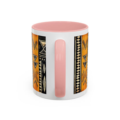 Savana Afro Art - Accent Coffee Mug