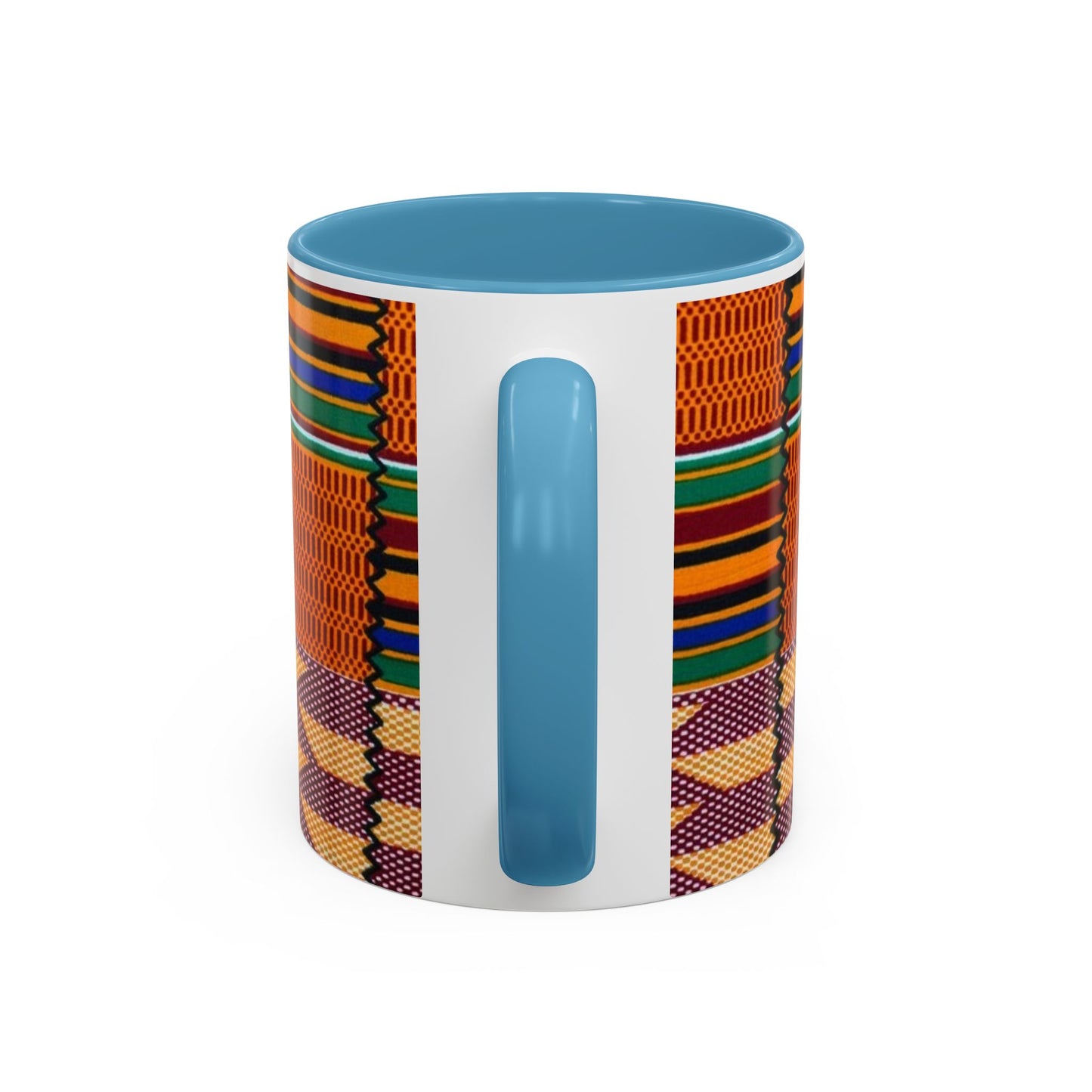 Kente Afro Art - Accent Coffee Mug