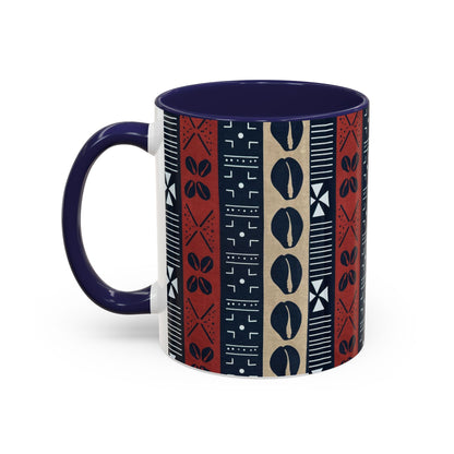 Ongola Afro Art - Accent Coffee Mug