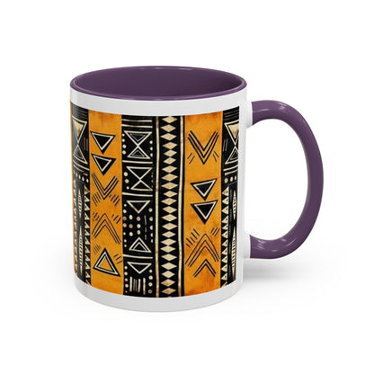 Savana Afro Art - Accent Coffee Mug