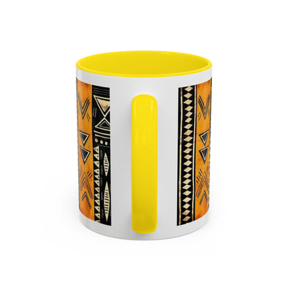 Savana Afro Art - Accent Coffee Mug
