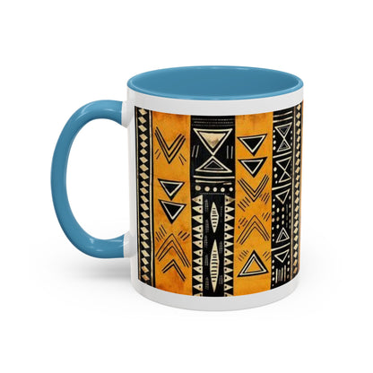 Savana Afro Art - Accent Coffee Mug