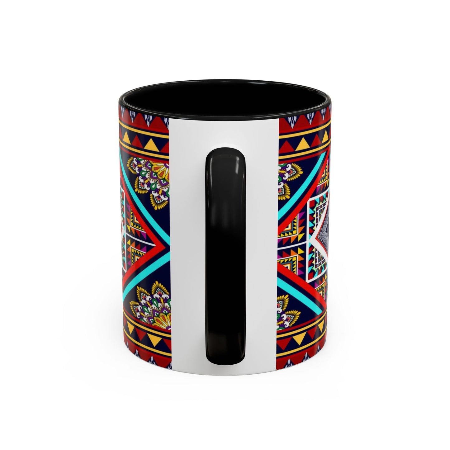 Messa Afro Art - Accent Coffee Mug