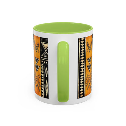 Savana Afro Art - Accent Coffee Mug