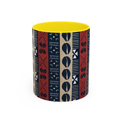 Ongola Afro Art - Accent Coffee Mug