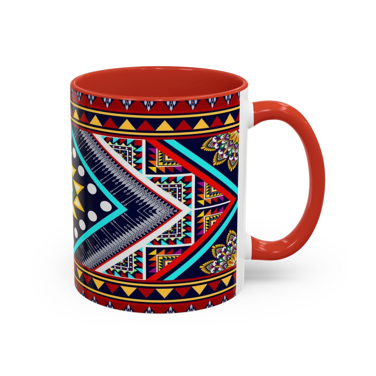 Messa Afro Art - Accent Coffee Mug
