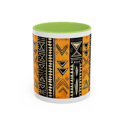 Savana Afro Art - Accent Coffee Mug