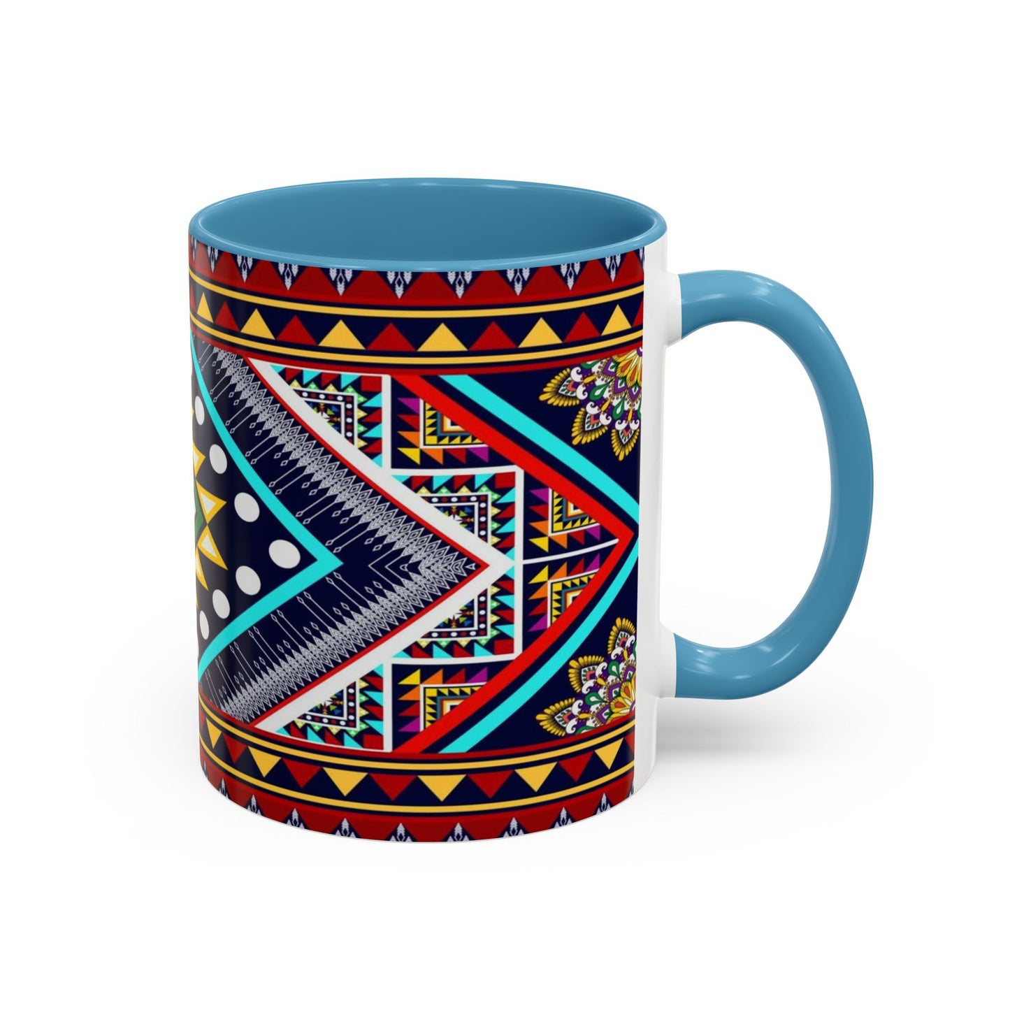 Messa Afro Art - Accent Coffee Mug