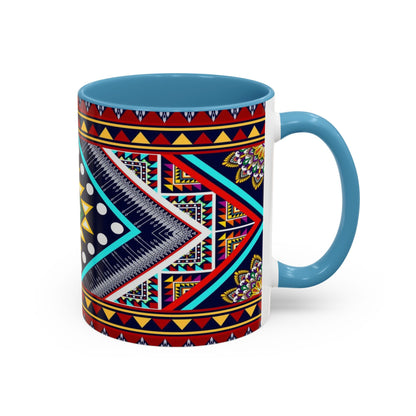 Messa Afro Art - Accent Coffee Mug