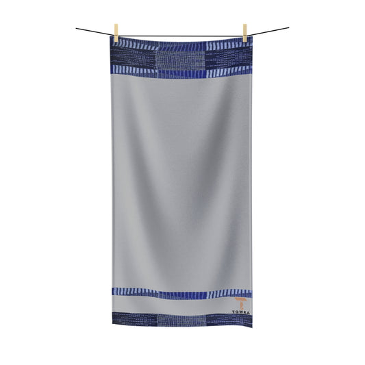 Souza -Eco-Friendly Afro Art Bath/Spa Towel (Gray)