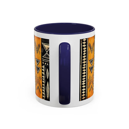 Savana Afro Art - Accent Coffee Mug