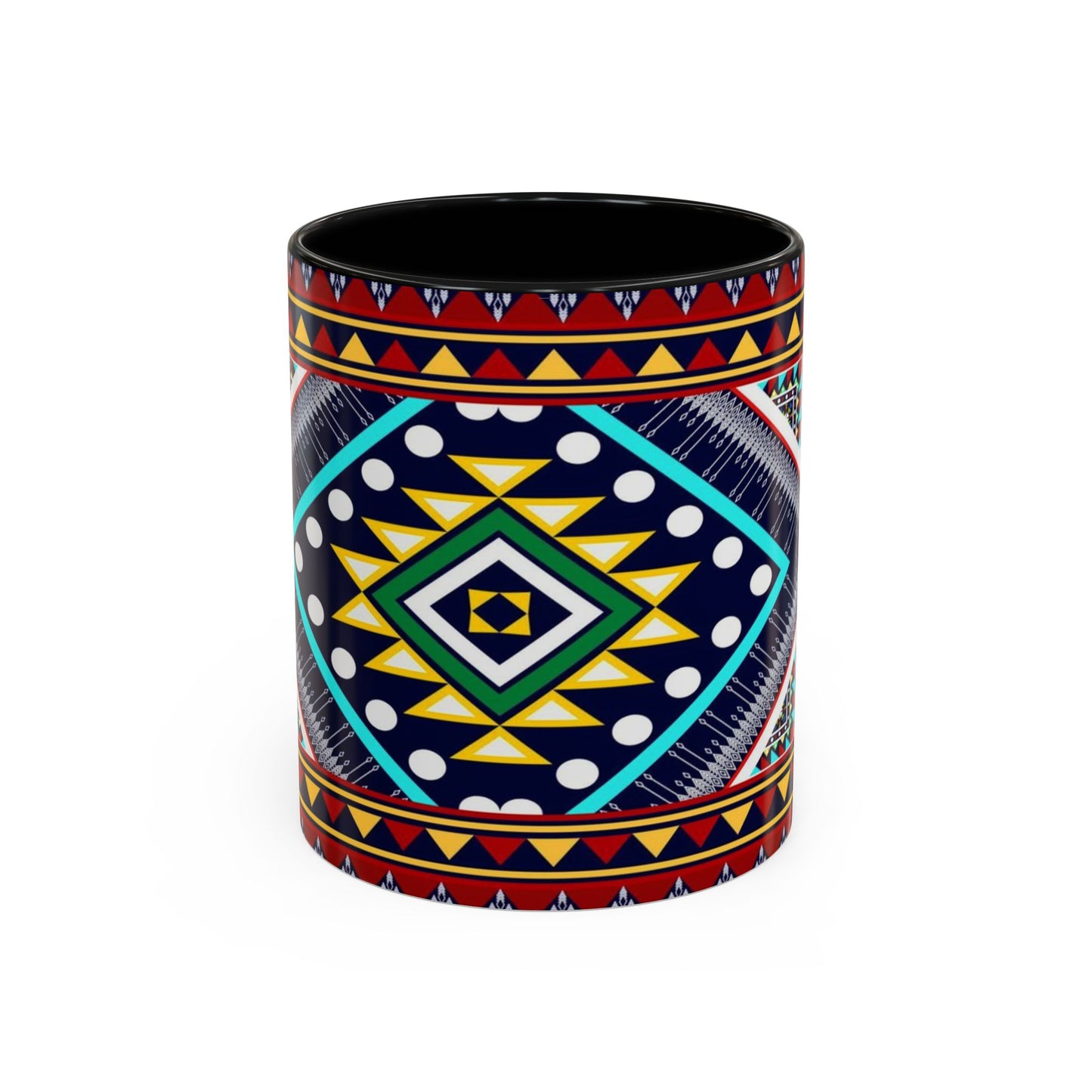 Messa Afro Art - Accent Coffee Mug