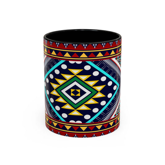 Messa Afro Art - Accent Coffee Mug